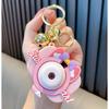 Luminous Cartoon Projector Camera Keychain - Small Gift & Bag Pendant