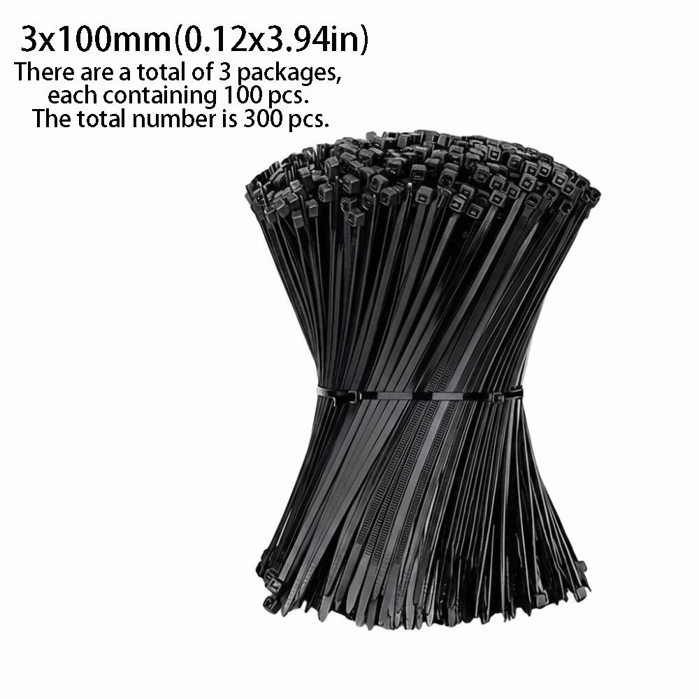 UV Resistant Nylon Cable Ties Detachable Zip Ties Cable Tie Heavy Duty Cable Ties  Home Use