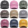 Adjustable Breathable Unisex Baseball Cap Simple Urban Print Hat