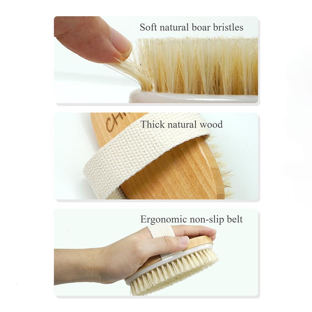 3 Styles Natural Bamboo Foot Grinding Wood Brush Multi Purpose 2 in 1 Feet Pedicure Foot Grinding Stone Callus Washboard Brush