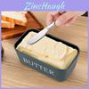 Butter Storage Container With Knife Pp Material For Kitchen And Restaurant Use
