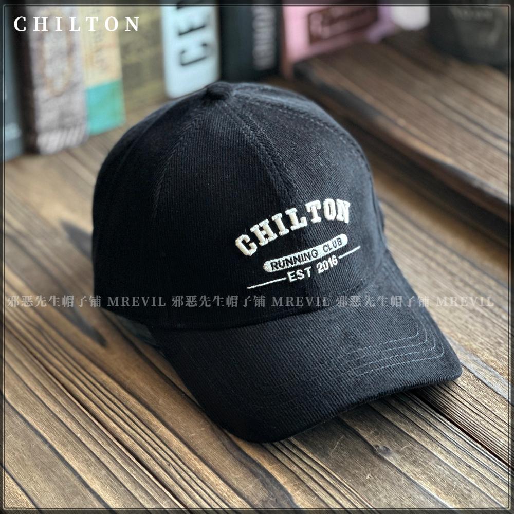 

Бейсболка в стиле колледжа в стиле ретро с буквами вельветовая жесткая кепка для мужчин и женщин на осень и зиму с глубокими полями и загнутыми полями adjustable 54-59cm чёрный