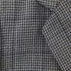 LANVIN 90s Old Check Pattern tailored jacket 46-54 Navy Ancon Men's Used