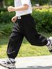 Kids' Summer Anti-Mosquito Loose Lantern Pants - Stylish, Lightweight Ice Silk for Toddlers & Young Children