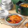 Round Oil-Proof for Baking,BBQ,Cooking Foil Tray Air Fryer Accessories Steaming Basket Mat Bakeware