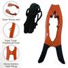 Kayak Clip Kayak Fishing Accessory with 16.5ft Rope Stainless Steel Anti-Rust Boat Clasp Secure Grip Water-resistant Kayak Buckle