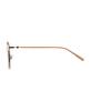 Heonteoaiweeo [Woman] Round Titanium Combination Sunglasses - Clear Peach Htb11