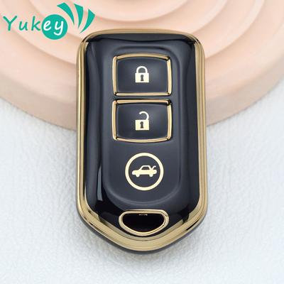 TPU 2 3 Düğmeli Araba Uzaktan Anahtar Kabı Fob Tutucu Toyota Camry Yaris Prado RAV4 Vios Highlander Anahtar Kılıfı Kapak Koruyucu