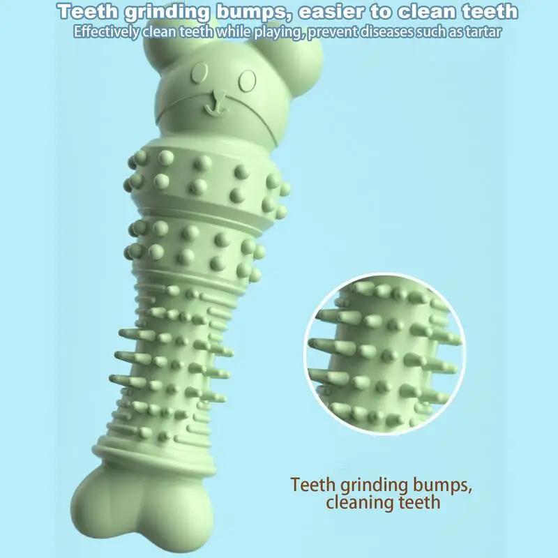 New Cute Bear Shaped Cat and Dog Chew Toys Chew Resistant Grind and Clean Teeth Pet Supplies