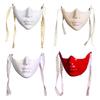 Halloween Costume Mask Phantom Mask White Half Face Mask For Women Men Cosplay Enthusiasts Masquerade Decoration Mask