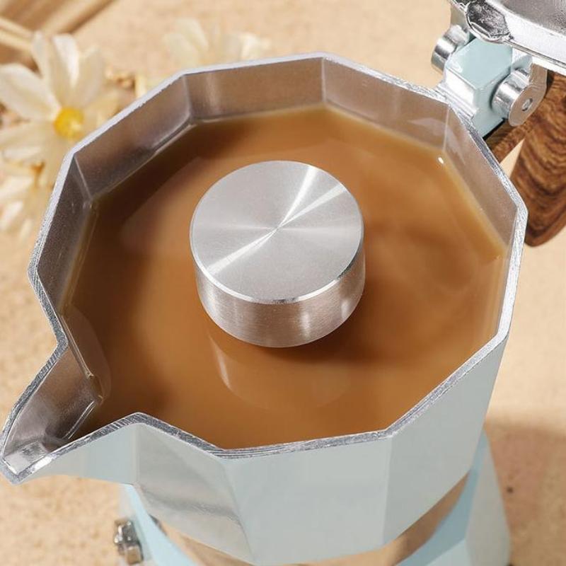 Edelstahl Moka Kanne Herdplatte Spritzwasserschutzventil Moka Kanne Spritzwasserschutzdeckel Spritzschutz Kappe Espressokocher Zubehör