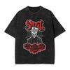 Retro Style Scarious Ghost  Band T-Shirt  Harajuku T Shirts Short Sleeves Tops Summer Cotton O Neck Oversized Clothes