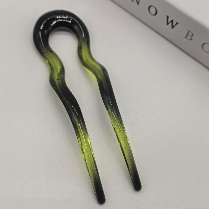 Elegant U-Shaped Hairpin for Easy Updo - New Chinese Style Bun Accessory