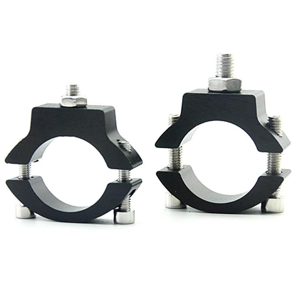 Bike Motorcycle Headlight Spotlight Mount Handlebar Fixed Clamp Bracket Clip Screw Aluminum Alloy Front Light Holder Universal