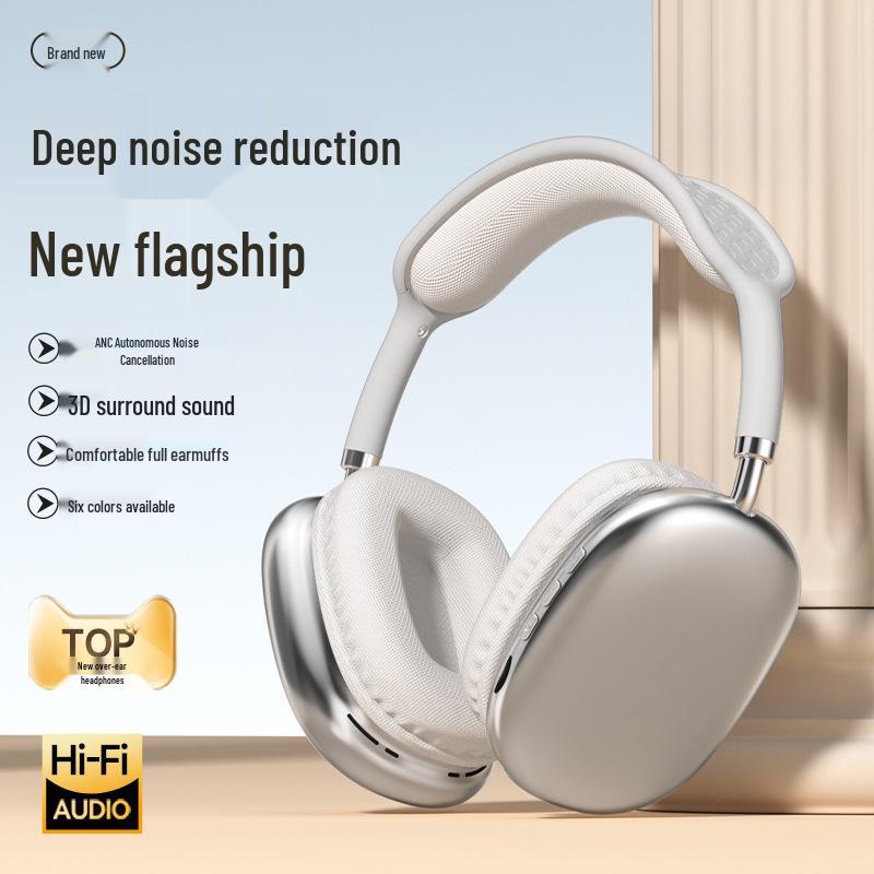 Cross-border P9 Bluetooth Over-Ear Headphones: Wireless, Sports-Ready, Ultra-Long Battery Life, Universal Fit with Card Slot.
