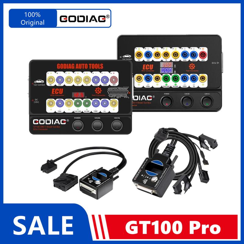 GODIAG GT100 Pro OBDII Break Out Box ECU Connector FEM/BDC CAS4/CAS4+ Testplatform voor Xhorse VVDI2/ Autel IM608/K518ISE/CGDI