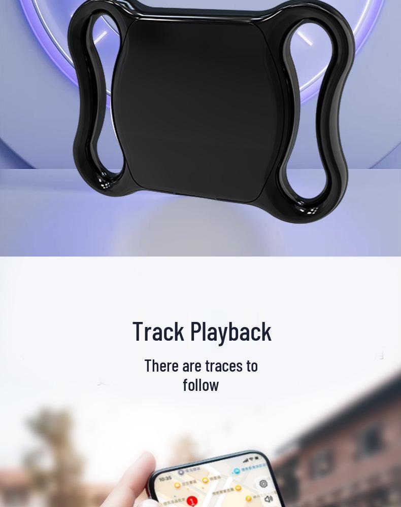 Universal Pet GPS Tracker for Cats and Dogs - Compatible with Android/iOS, Anti-Lost Device