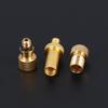 Universal Brass Bicycle Valve Adapter Presta Schrader Dunlop Converter Multi-Type Inflation Adaptor For Bike Pump Inflation