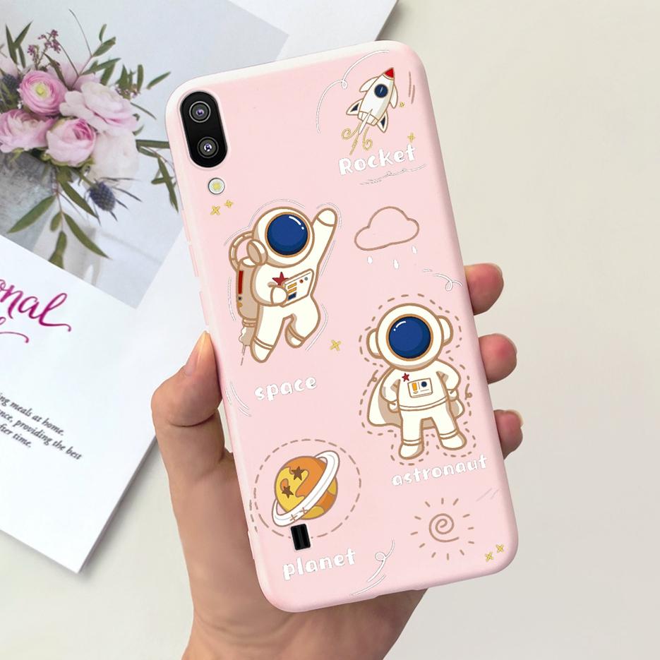 Para Samsung Galaxy M10 M20 M30 Capa Bonita Colorida Doce Capa De Silicone Macio Para Celular Para Samsung M105F M205F M305F Fundas Coque