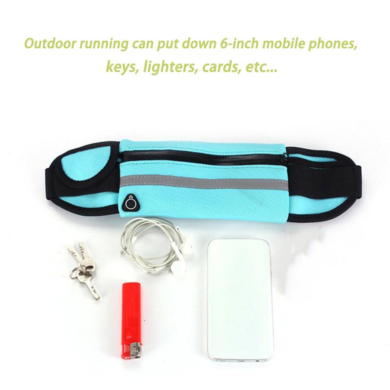 Waterproof Running Waist Bag Men Women Sports Phone Case Holder Fitness Cycling