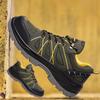 Oulylan Anti-smash Steel Toe Labor Shoes Light Comfort Male Safety Footwear Breathable Wear-resistant Work Protection Sneakers