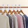 8Pcs Plastic Clothes Size Dividers Round Rectangular XS-XXL Size Marking Ring Multifunctional DIY Craft Garment Tags Commercial