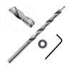 HSS Inclined Hole Drill Hex Twist Step Drill Bit Kreg Pocket Hole Drill Jig Guide 9/9.5mm With Stop Collar for Woodworking