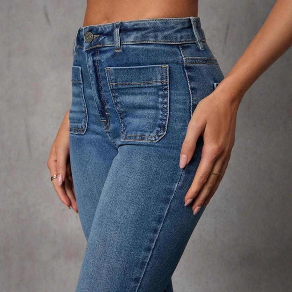 Women's High Waist Stretch Jeans Fashion Jeans