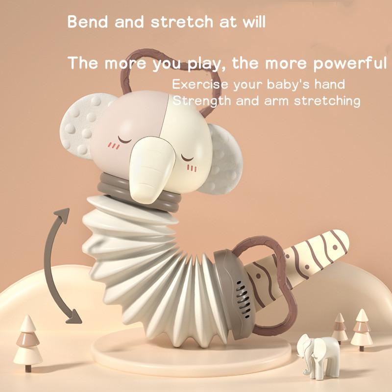 Cartoon Deer Accordion Baby Music Toys Early Education Instrument Electronic Vocal Toy Kids Educational Soothe Toy Children Gift