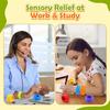 6PCS Silicone Sensory Slap Wristband Kids Anxiety Calming Toy With Texture Design For Emotional Soothing Soothing Toy