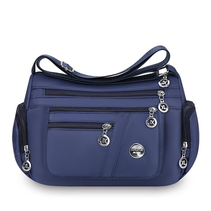Crossbody Bag New Multi Compartment NYLON Cloth Fashionable Casual Trend Middle-aged and Elderly Mother Bag Shoulder Bag
