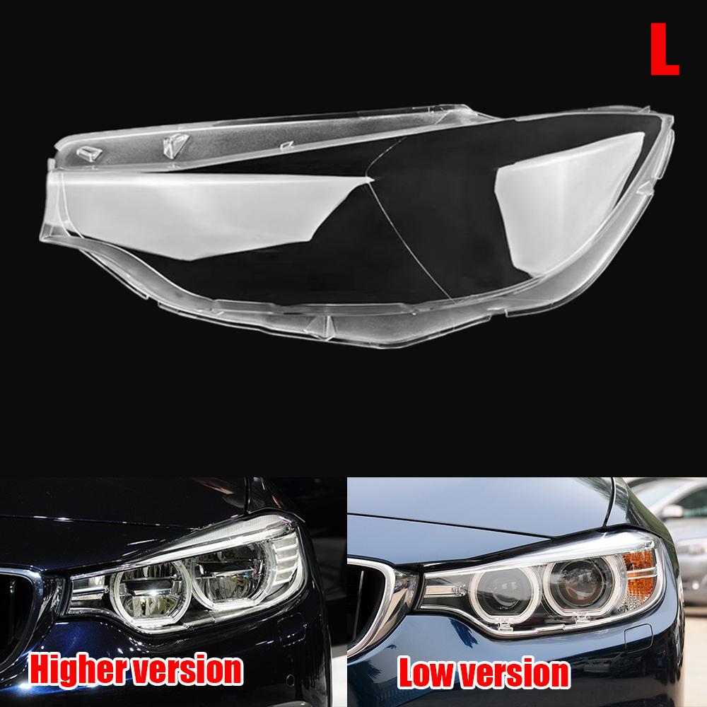 Fit For BMW 4 Series M4 F32 F33 F82 2013-2017 2018- Car Headlamp Cover Transparent Lampshade Headlight Lens Shell Cover