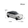 Bloques de Construcción de Coche de Ciudad de Velocidad de Carreras de Coches de Viaje Remolque Coche Deportivo Garaje MOC Vehículo Creativo Juguetes