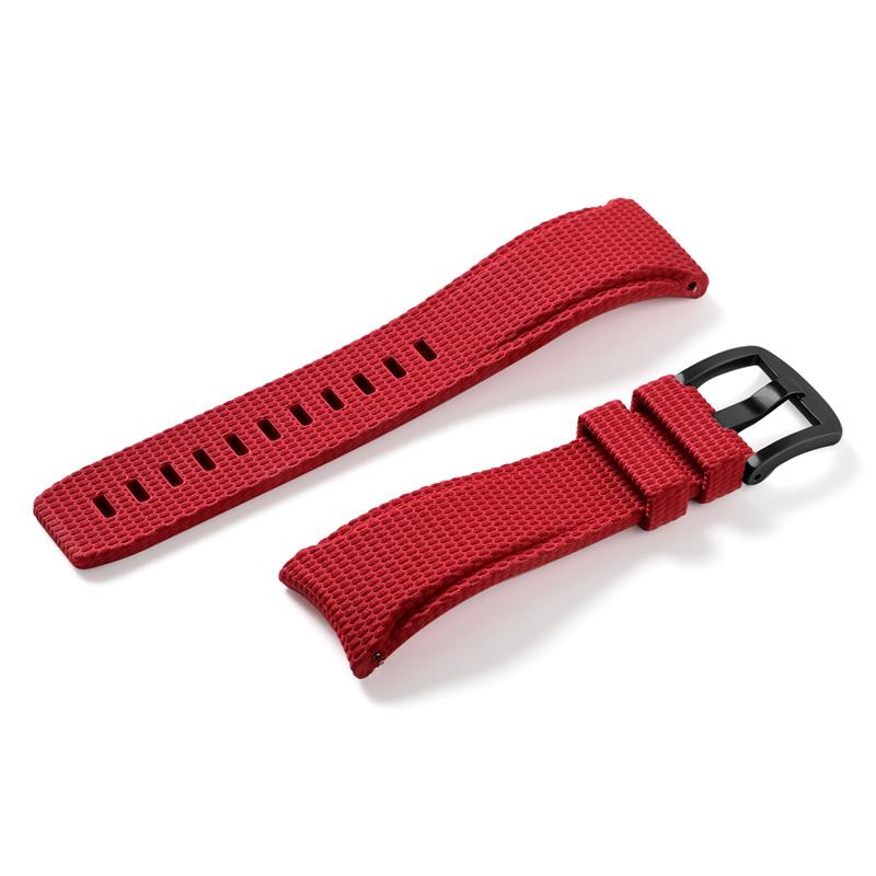 Bracelet en Caoutchouc Fluoro 19mm 20mm 21mm 22mm pour Xiaomi huawei Samsung Swatch MoonSwatch Universel FKM Libération Rapide Bracelet de Montre de Plongée pour Seiko