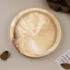 Stripe Round Dish Mold Concrete Casting Mold Flowerpot Base Silicone Mold DIY Gypsum Crafts Tray Tool Easy to Use