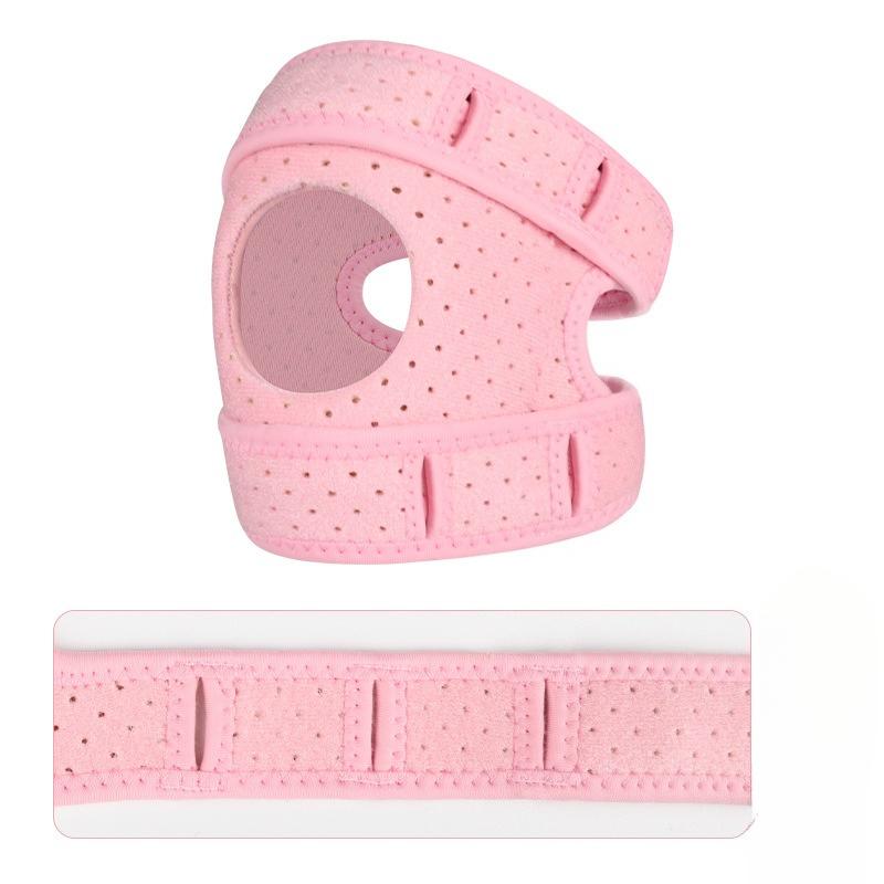 

Knee Compression Sleeve Patella Knee Brace Support for Arthritis Knee Pain Sports Knee Pads for Men Women 1pcs рожевий