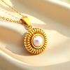2026 Pearl Sun Zircon Clavicle Chain: Irresistibly Charming and Versatile Niche Design