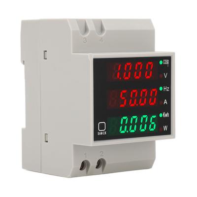 Digitaler Leistungsmesser, Energiemonitor, Spannung, Strom, Leistungsfrequenz, Tester, AC 80–300 V, 0–100 A
