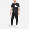 Nike Sportswear Double Swoosh Logo Crew Neck T-Shirt Men Tops Black DD3350-010