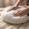 40CM Skull Shaped Plush Pillow Soft Stuffed Cushion Decorative Halloween Skull Head Plush Toy for Home Office Car Sofa