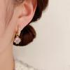 Small Niche Minimalist High-end Exquisite Zircon Rhinestones Ball Light Luxury Fashionable Versatile Earrings for Women.