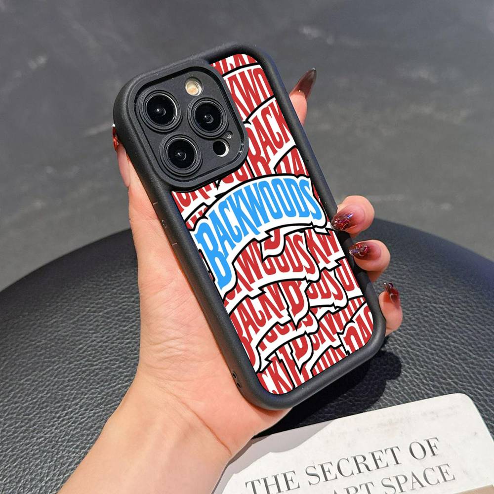 

B-Backwoods Phone Case For iPhone 11 12 13 14 15 16 17 Pro Max Shockproof Soft TPU Back Cover iPhone 15 pro