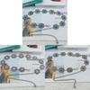Metal Bohemian Turquoise Floral Waist Chain With Hook For Summer Dress Fashion Accessory