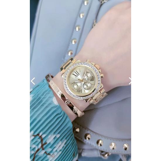 Damen-Armbanduhr mit Armband in Spezialbox