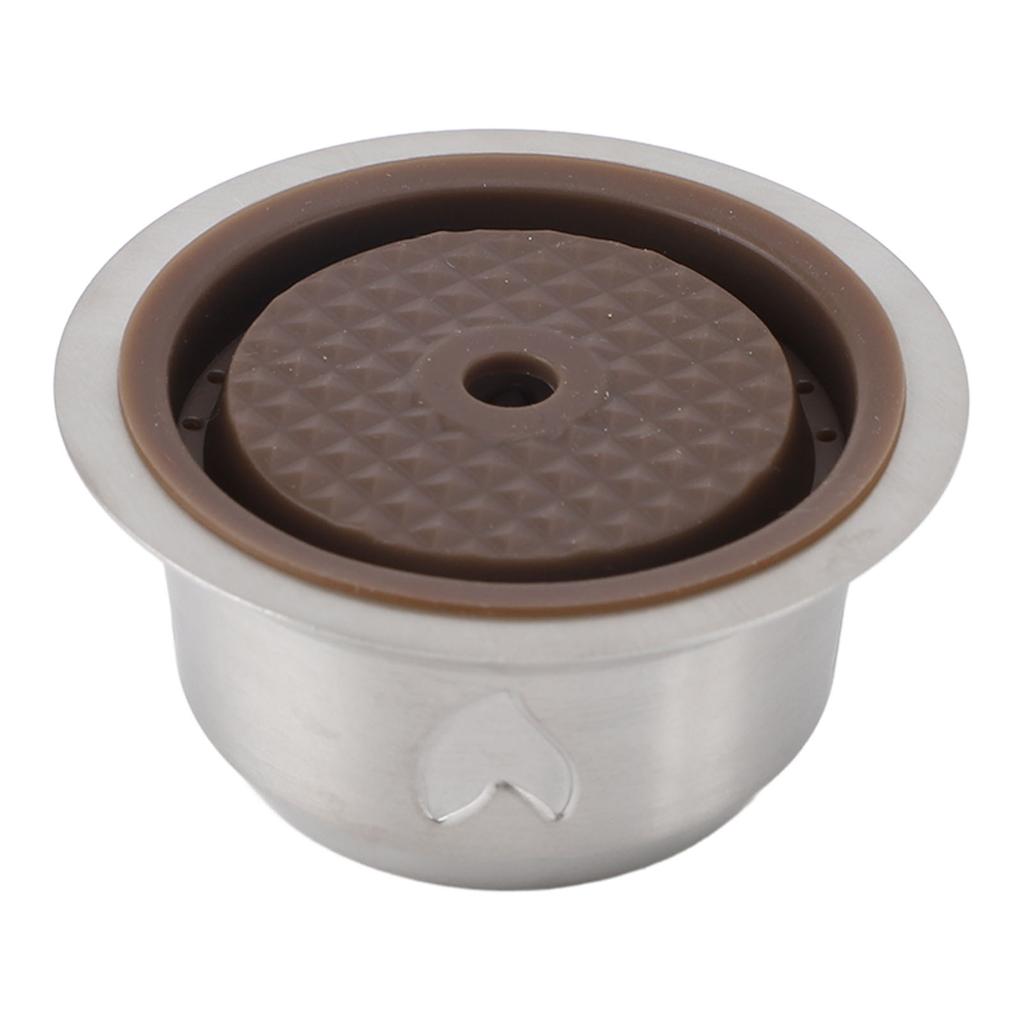 Refillable Coffee Capsule Stainless Steel 230ml Capacity Reusable Coffee Pod for Home