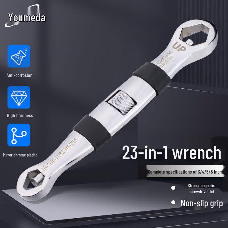 Youmaida YMD305 23-in-1 Multifunction Adjustable Wrench Standard