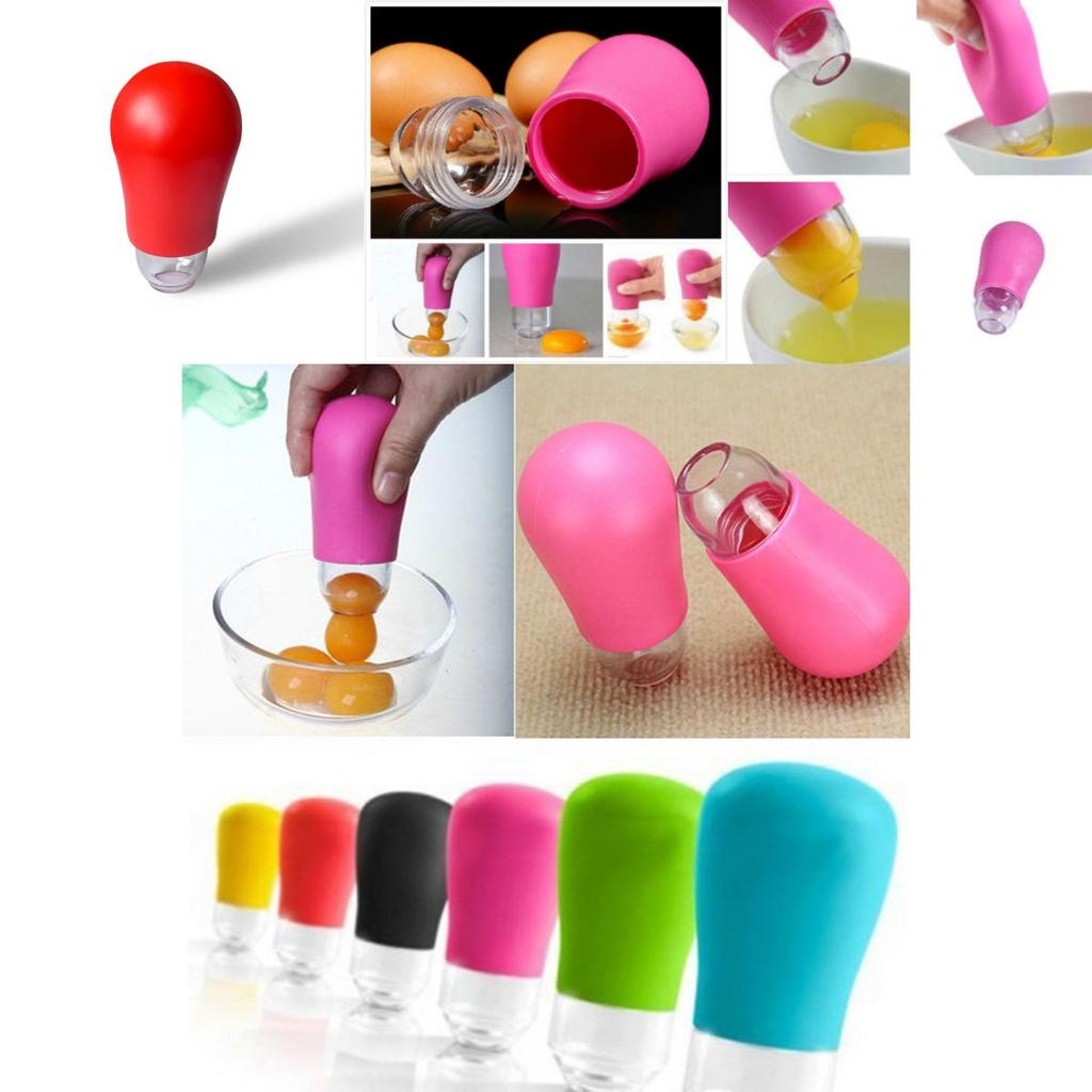 Egg Separator Silicone Kitchen Gadget For Cooking And Gift Giving In Modern Style