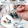 TVETE Tester Leads Mini Grabber Test IC Clips 10 Female Copper Wire Flat Convenient Electronic Test Test Leads with Wire Test Hooks Colorful for Logic