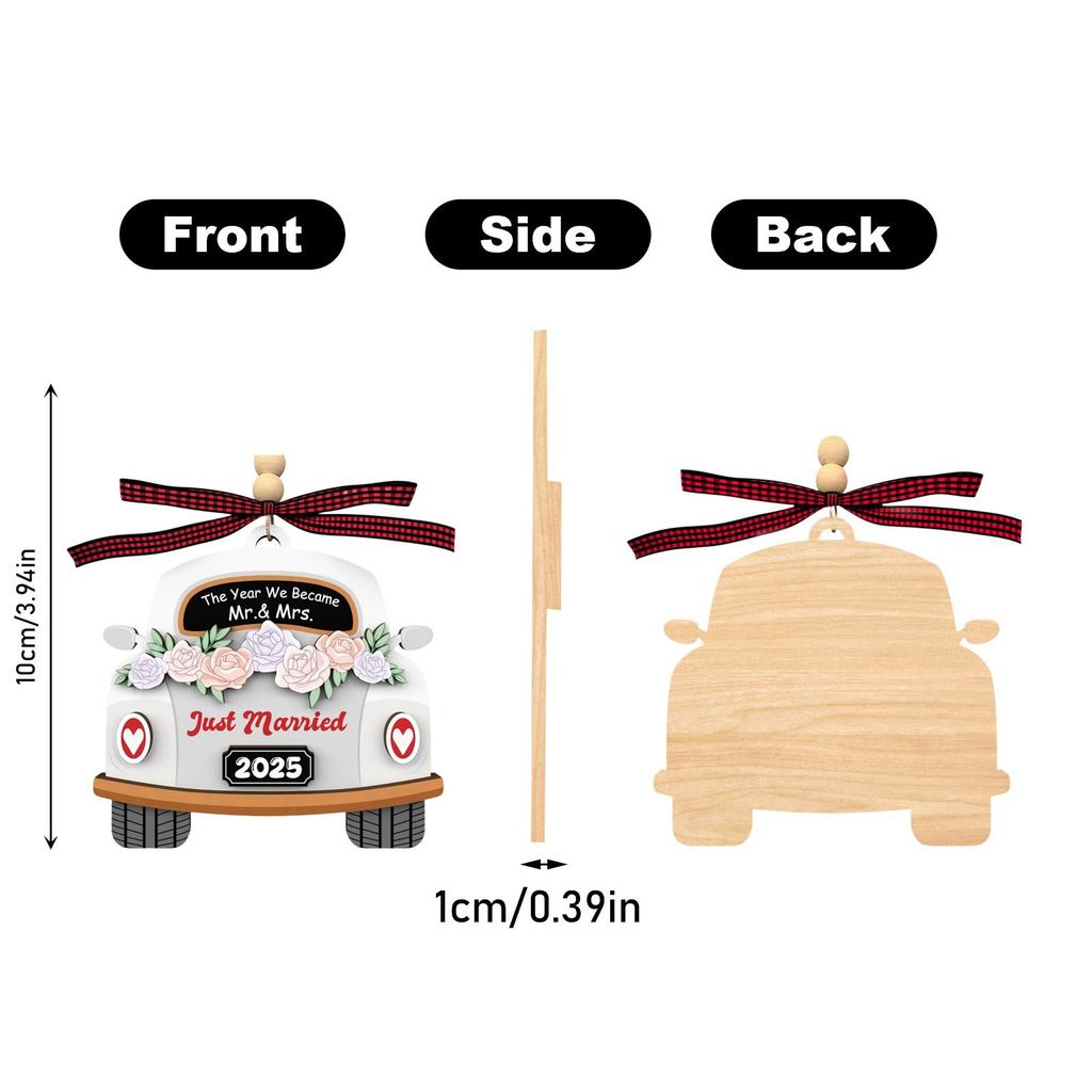 Gifts For The Bride's Gift-giving Party Wooden Decorative Items For Home Decoration