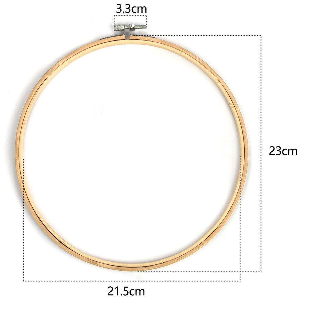 Wooden Embroidery Hoops Frame Set Embroidery Hoop Ring Machine Needlecraft Household Sewing Tools Needlecraft Sewing